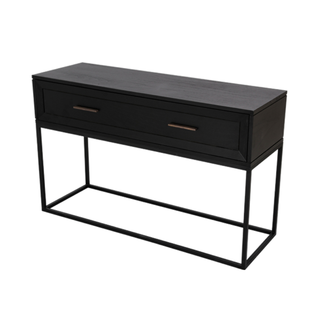 CHICAGO CONSOLE 1 DRAWER WITH METAL FRAME image 2
